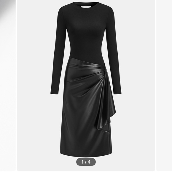 Commense Dresses & Skirts - Commense Black Long Sleeve Dress